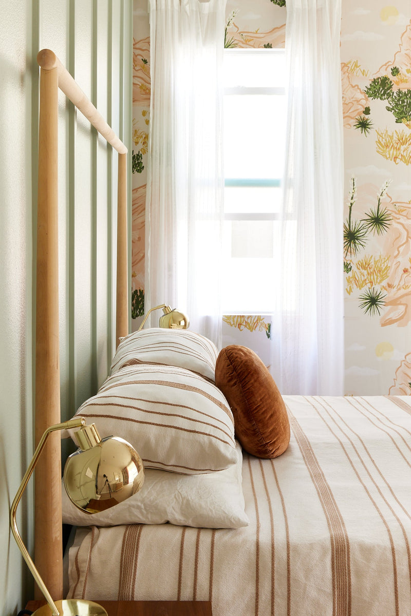 Vasquez Wallpaper, tan & peach-zoom-