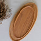 Hilda Oval Wood Serving Platter