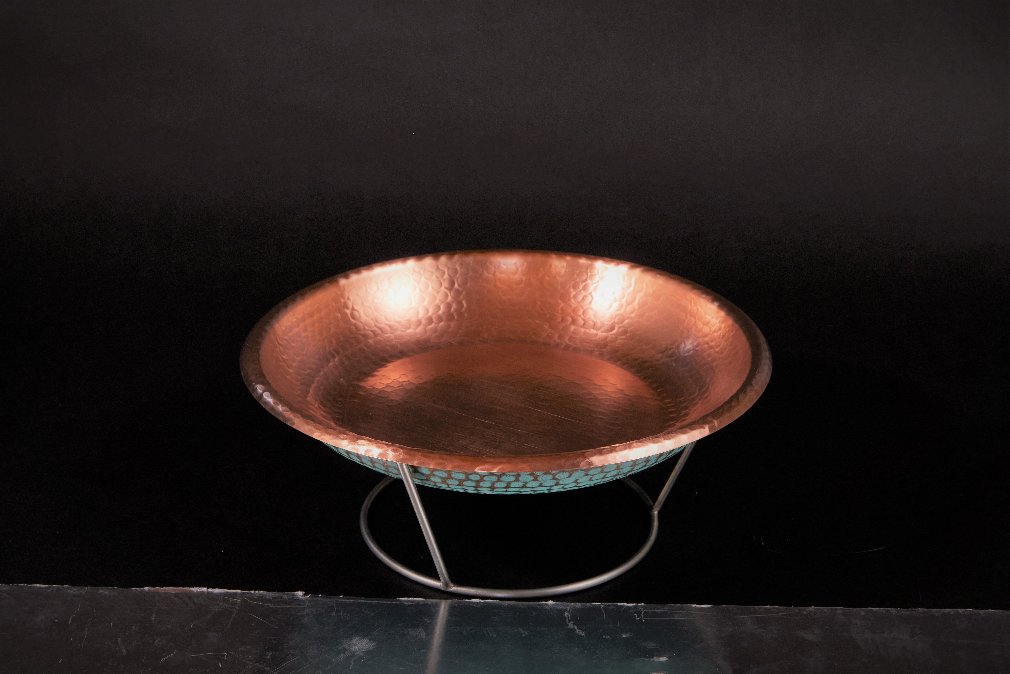 The Copper Verdigris Oyster Tray-zoom-2