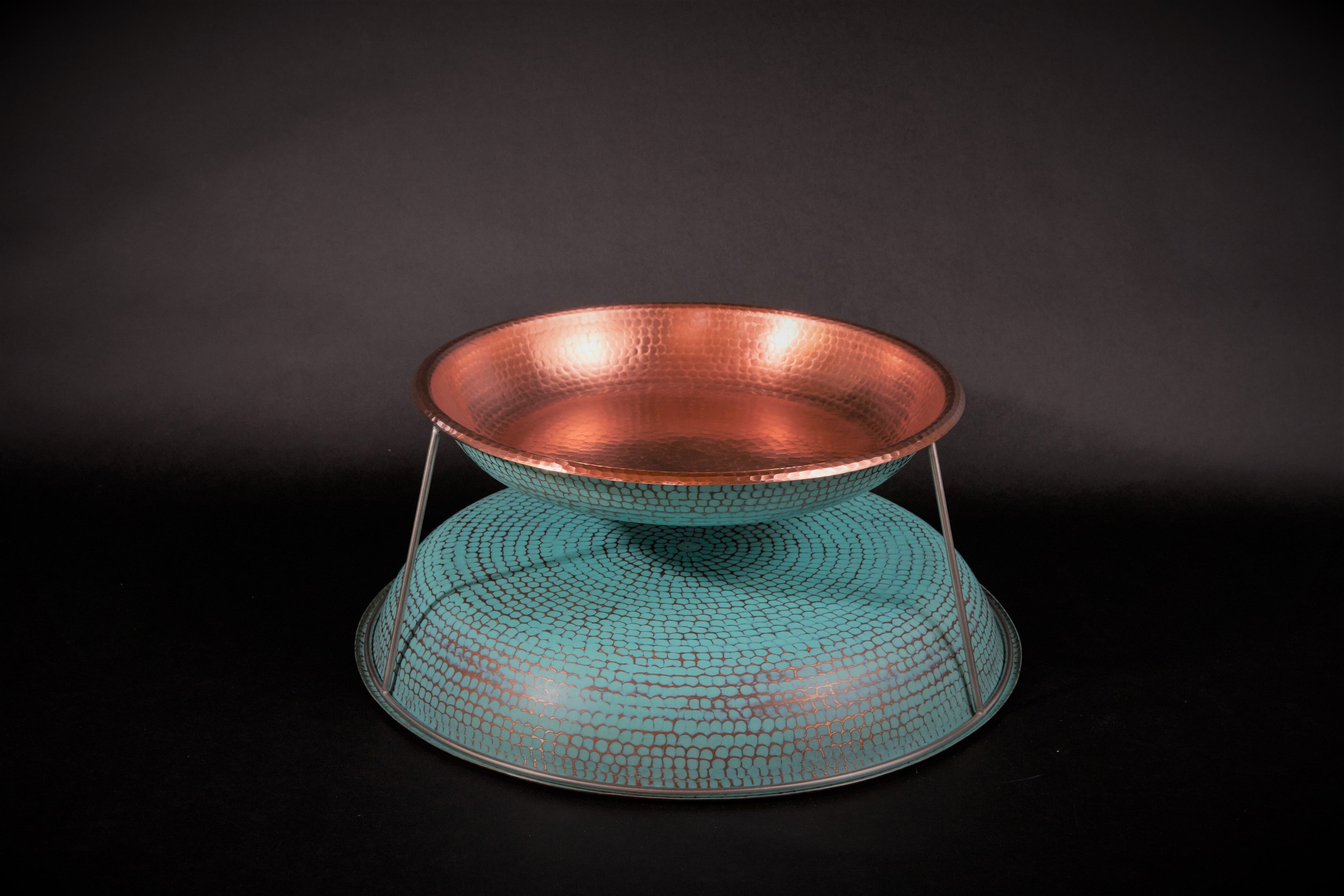 The Copper Verdigris Oyster Tray-zoom-4