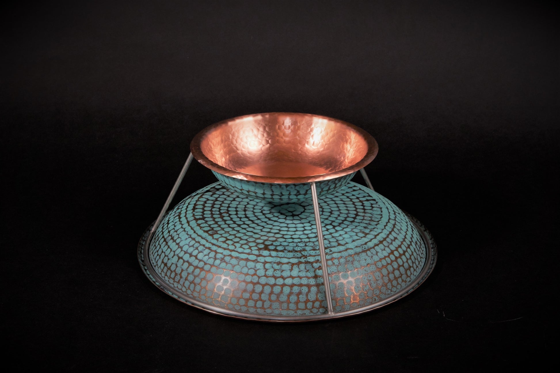 The Copper Verdigris Oyster Tray-7