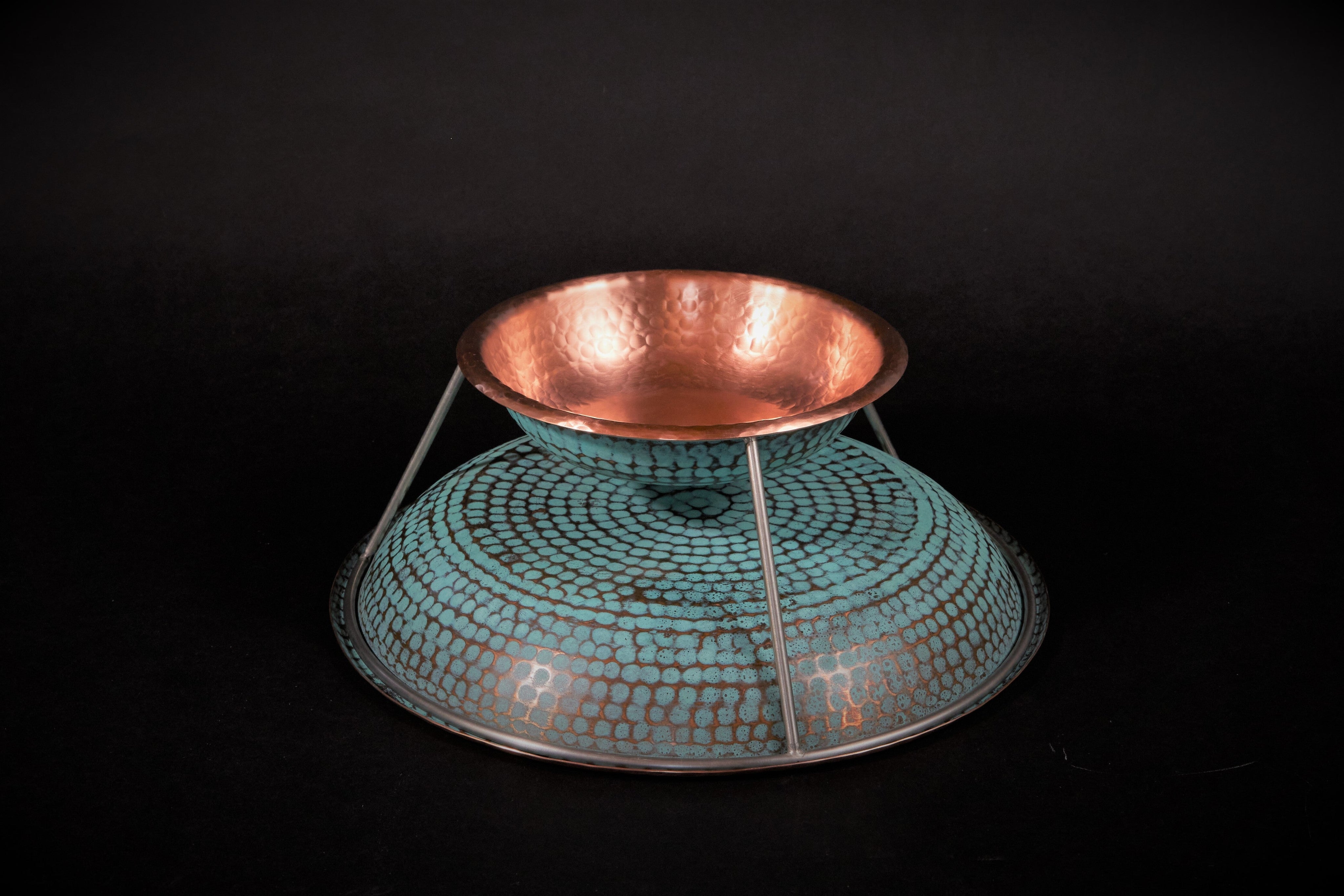 The Copper Verdigris Oyster Tray-zoom-7