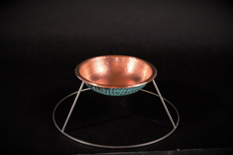 The Copper Verdigris Oyster Tray-zoom-