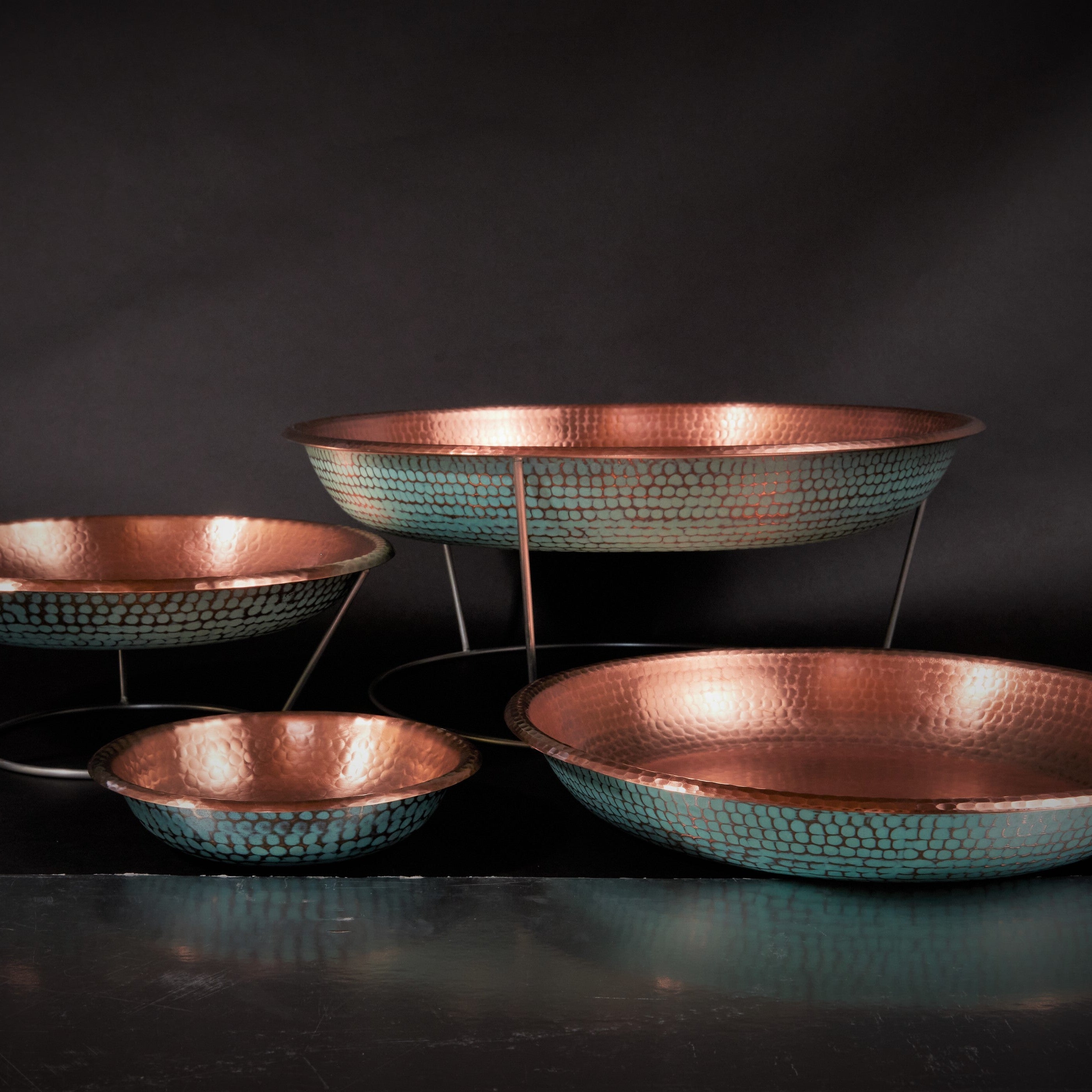 The Copper Verdigris Oyster Tray-zoom-1