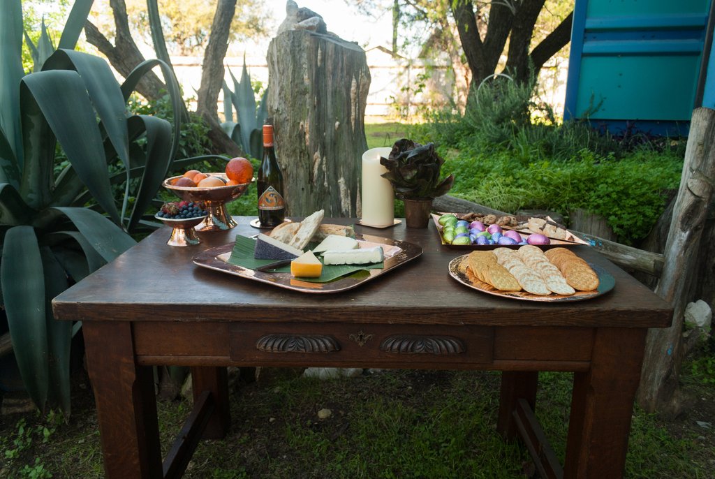 Copper Thessaly Round Platter-zoom-5