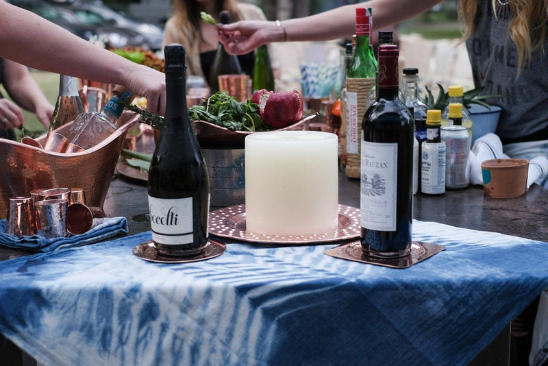 Napa Copper Bottle Coasters-zoom-