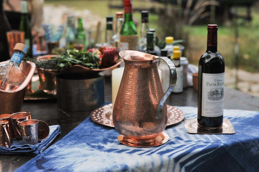 Napa Copper Bottle Coasters-2