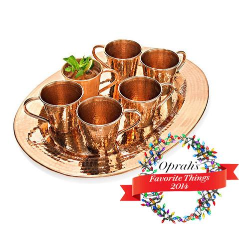 Copper Thessaly Oval Platter-zoom-