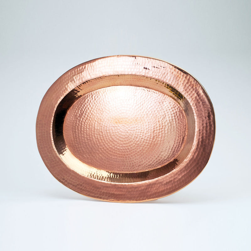 Copper Thessaly Oval Platter-zoom-