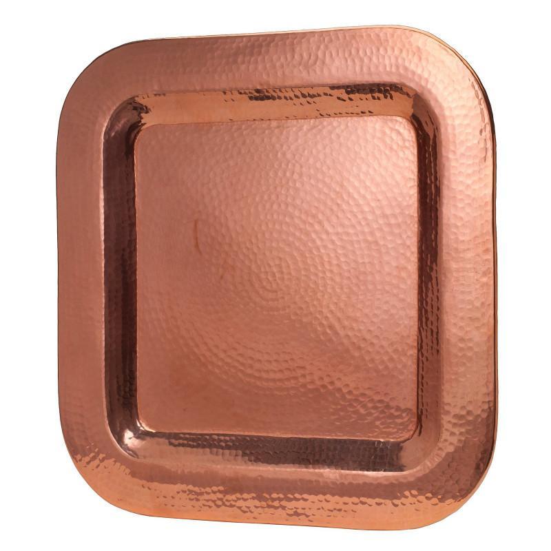 Copper Thessaly Square Platter-8