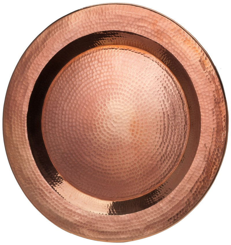 Thessaly 12 Copper Charger Plate-zoom-
