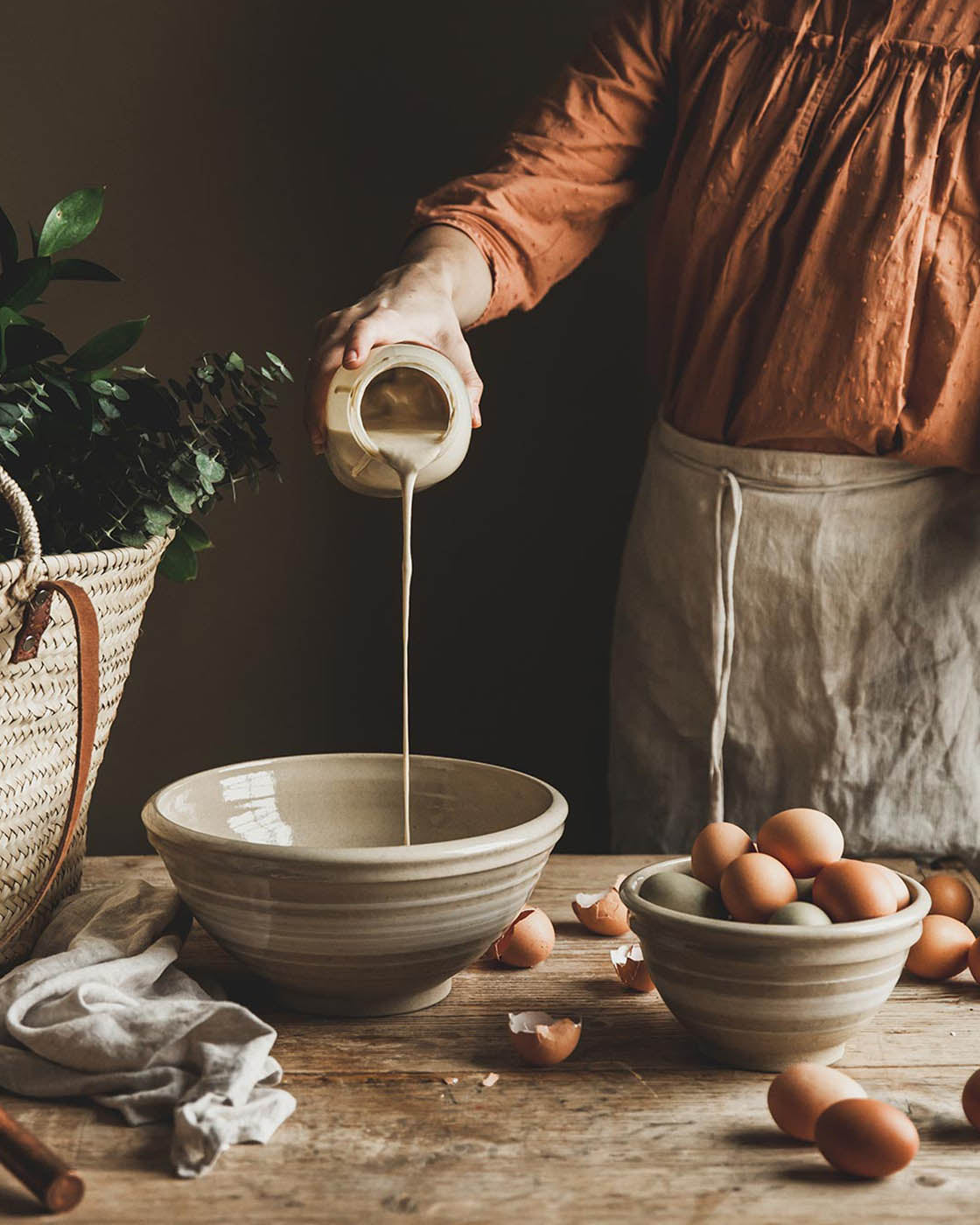 Farmhouse Yellowware Bowl-6
