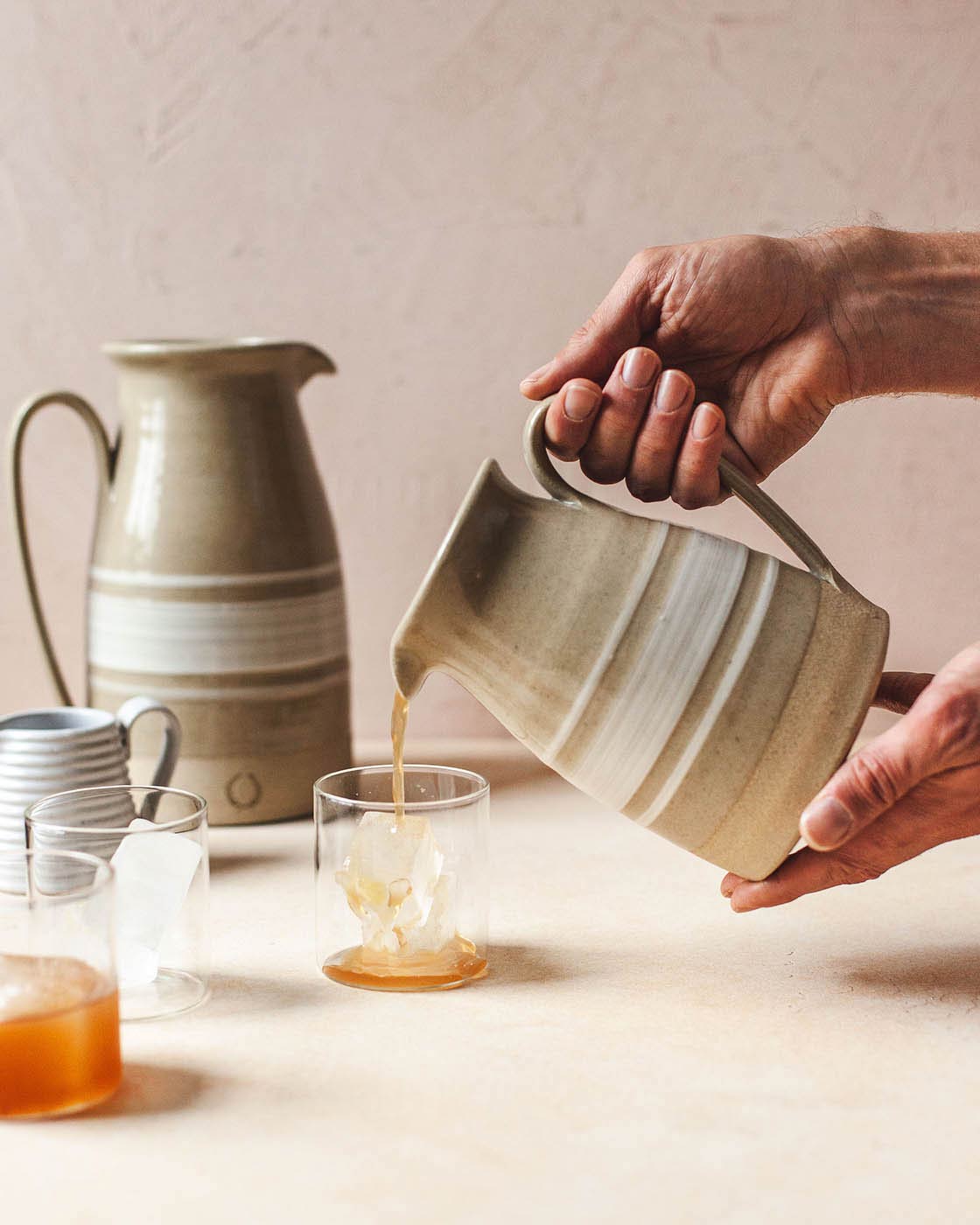 Farmhouse Yellowware Pitcher-zoom-2
