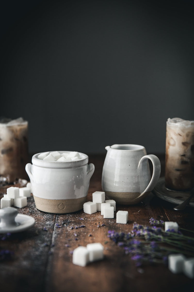 Farmer's Sugar and Creamer Set-zoom-