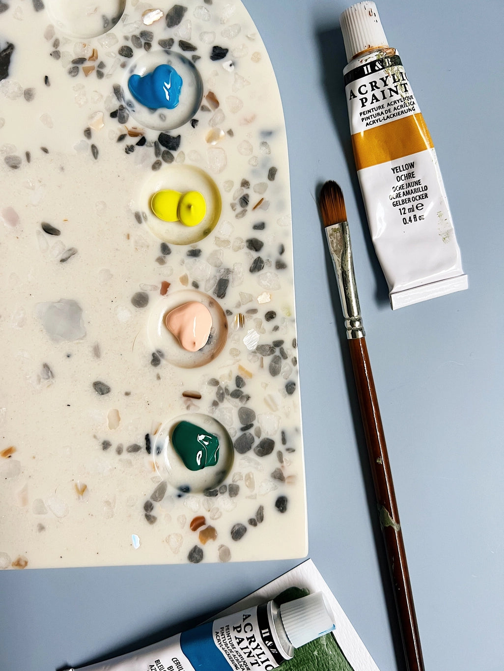 Terrazzo Paint Palette