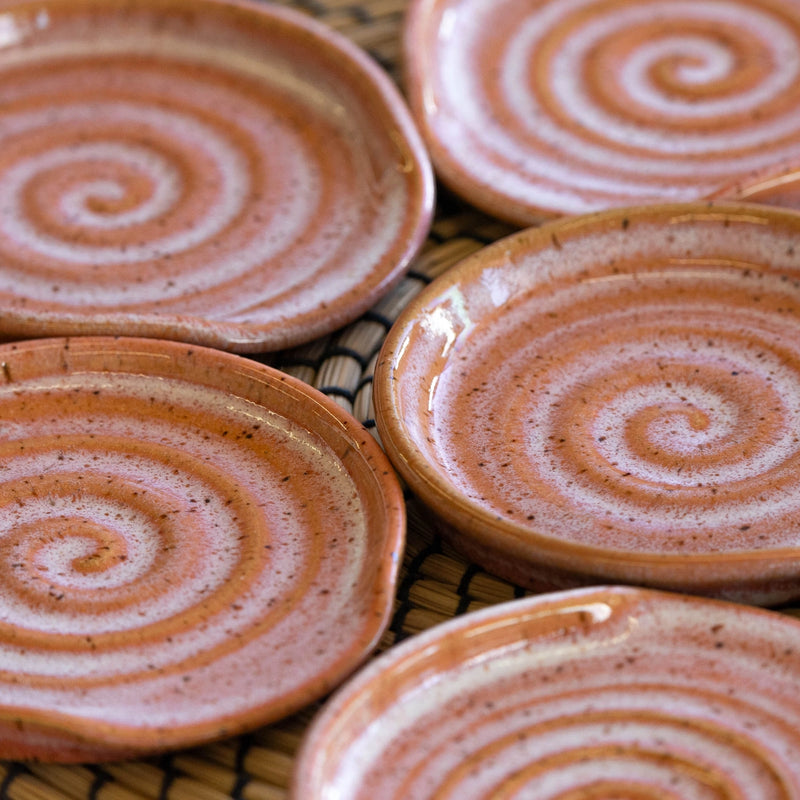 Glossy Pink Spoon Rest-zoom-