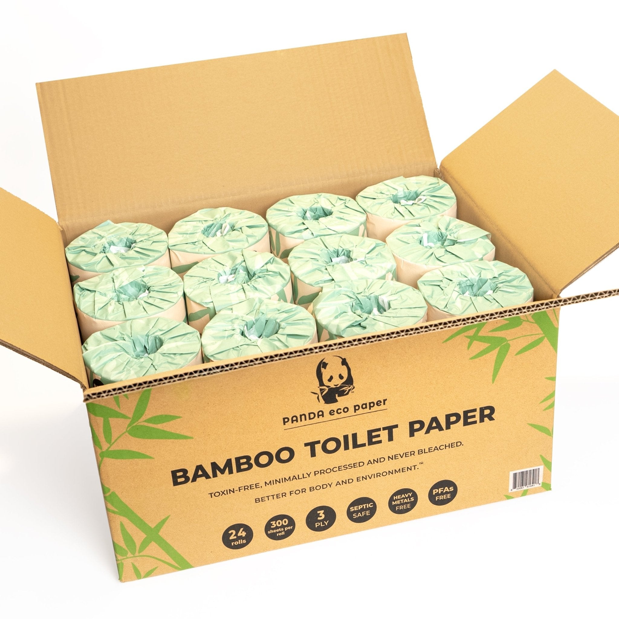 Panda Eco Paper | Bamboo Toilet Paper - Aware House - Rustic Strength - 