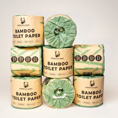 Panda Eco Paper | Bamboo Toilet Paper Sample - Aware House - Rustic Strength - 