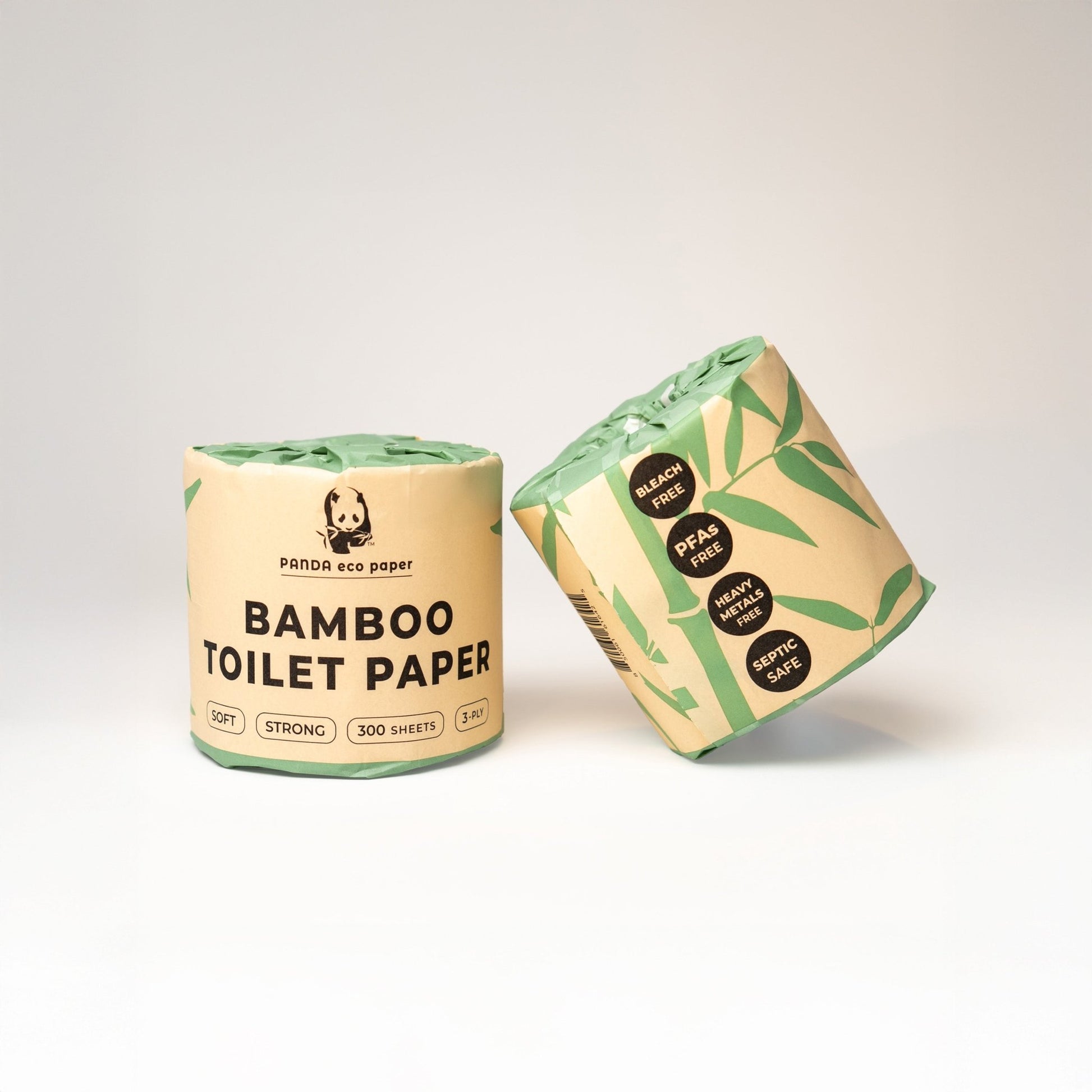 Panda Eco Paper | Bamboo Toilet Paper Sample - Aware House - Rustic Strength - 
