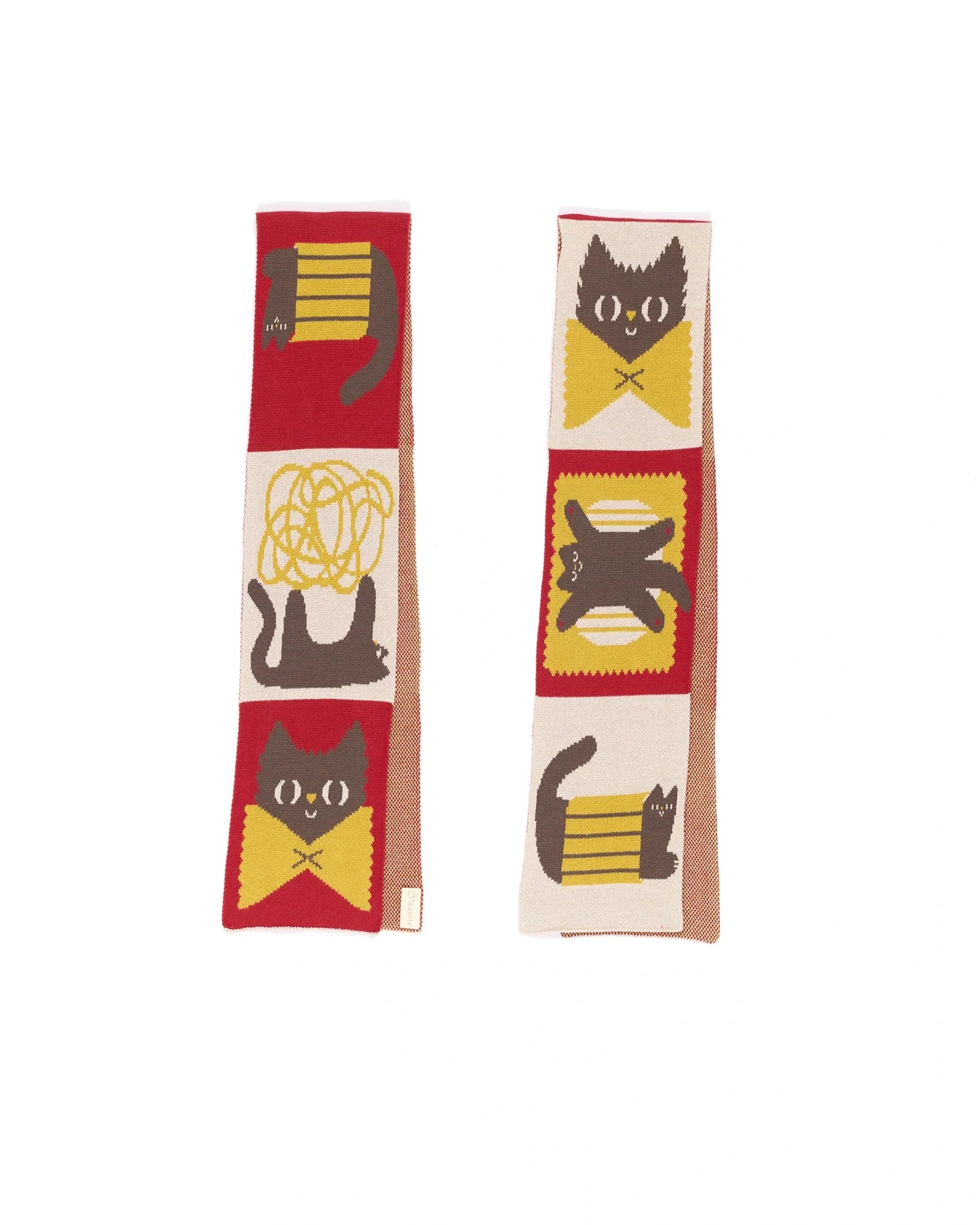 Pasta Cat Kid's Scarf-zoom-1