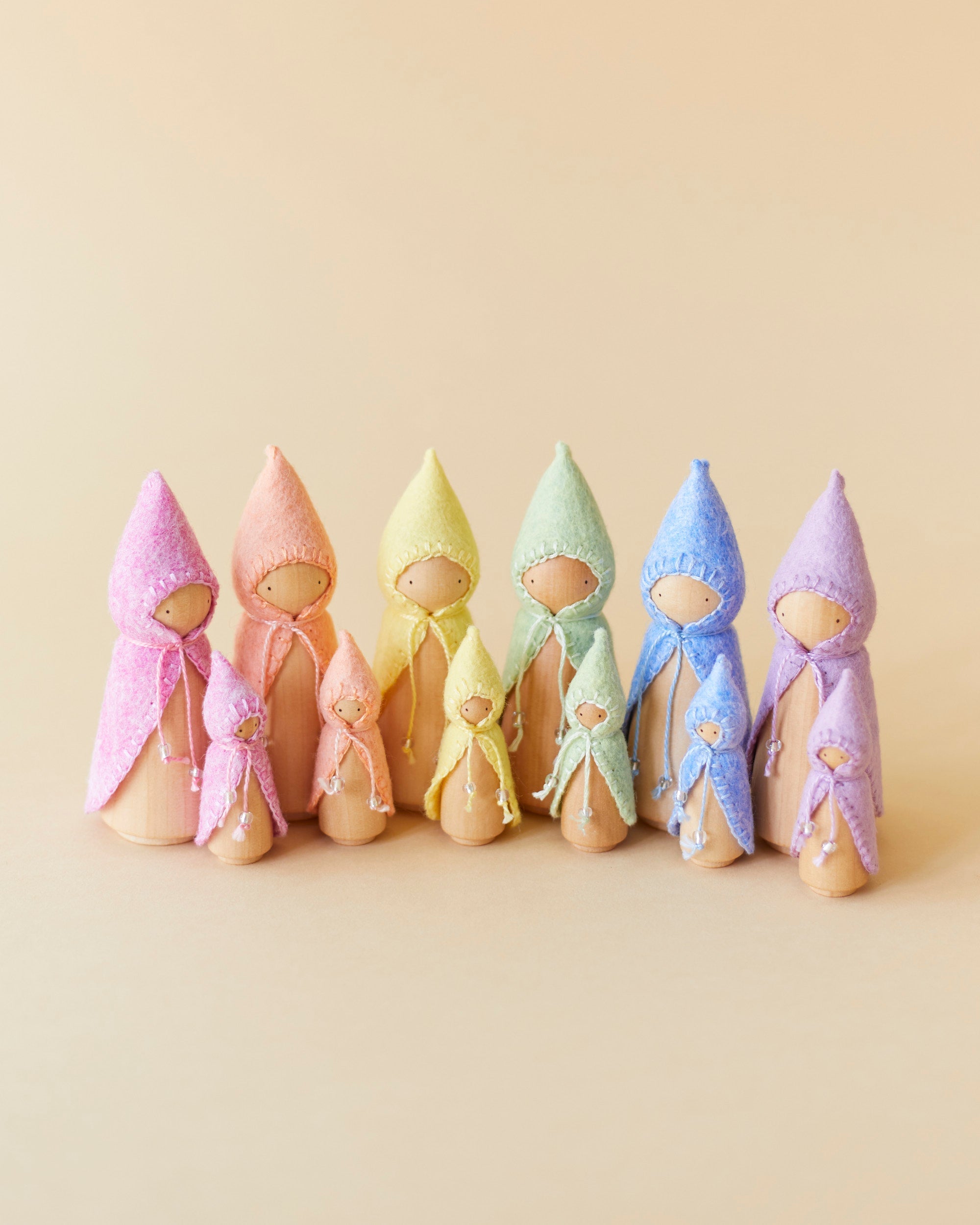 Pastel Yellow Wooden Gnome-zoom-14