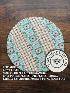 Medium Reusable Cotton Bowl & Banneton Cover | Eco-Friendly Kitchen Cover - Aware House - Five Oaks Farm -