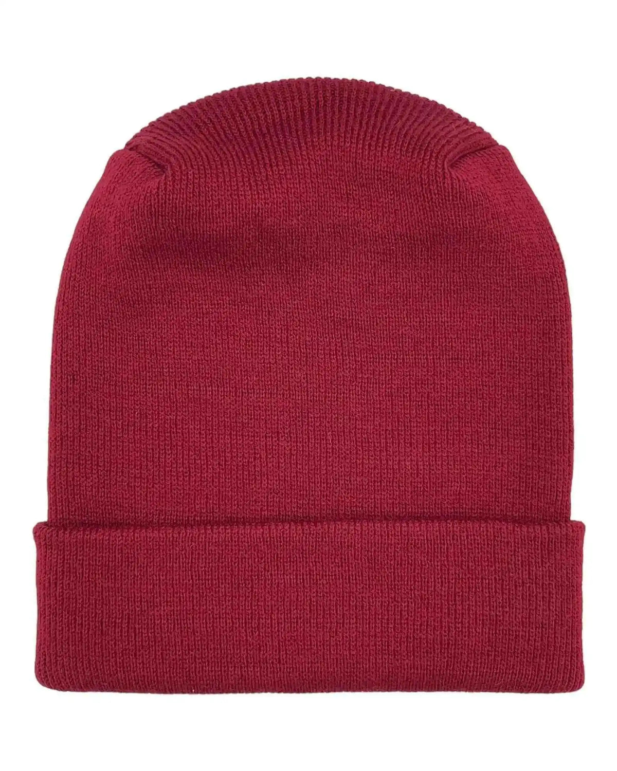 Patented H Stitch Cuffed Beanie, Burnt Maroon - Aware House - HAAKWEAR USA -