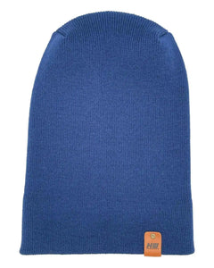 Patented H Stitch Cuffed Beanie, Sapphire Blue - Aware House - HAAKWEAR USA -