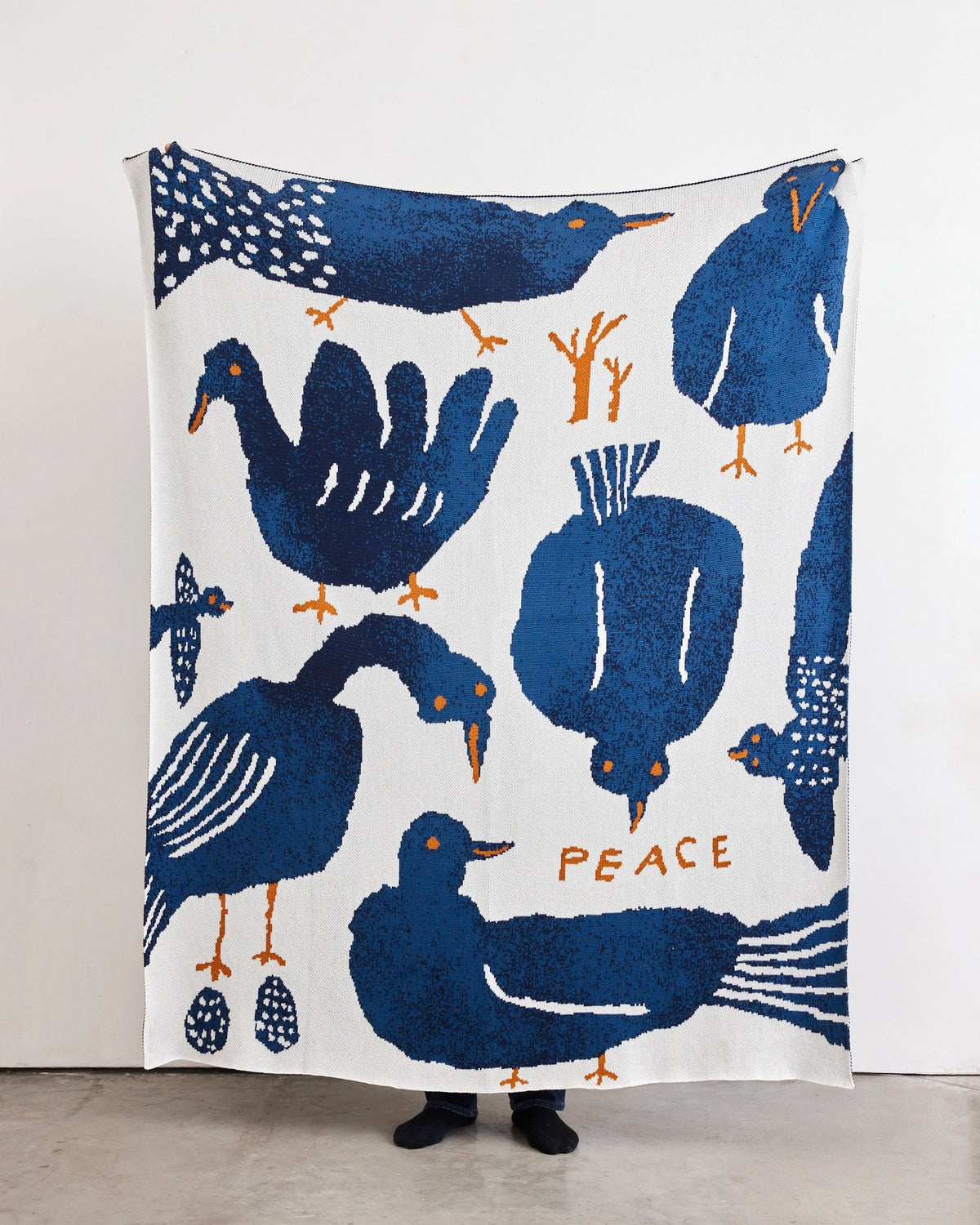 Peace Throw Blanket-zoom-2