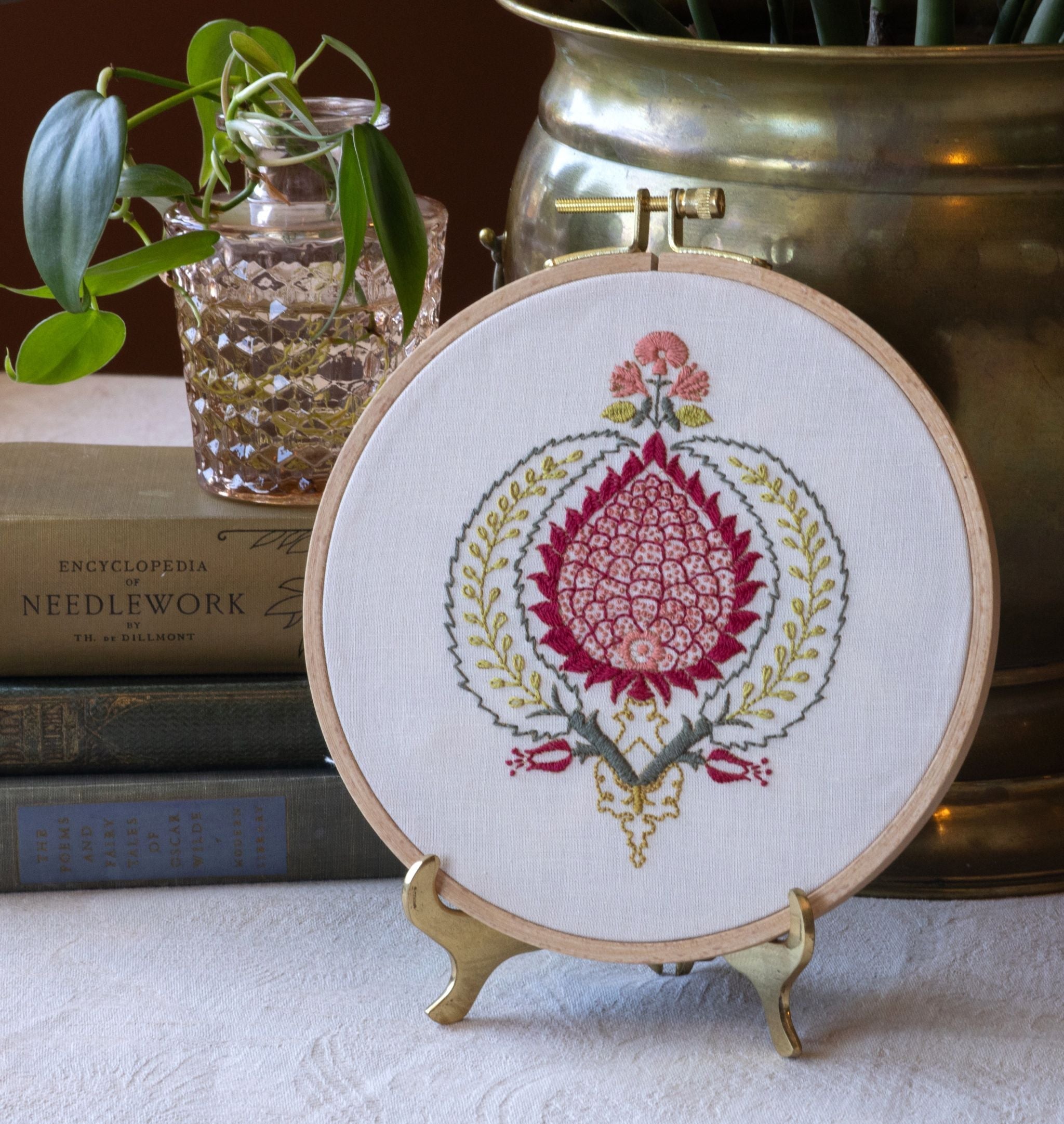 Peloponnesian Pomegranate Stick-and-Stitch