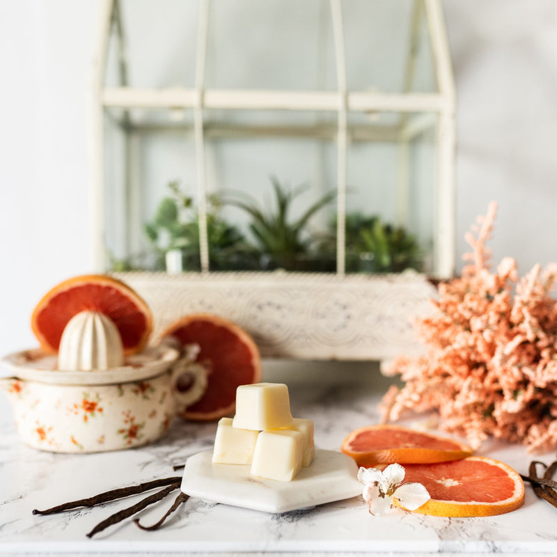 Grapefruit Vanilla Candle, Wax Melt, Diffuser & Room Spray-zoom-