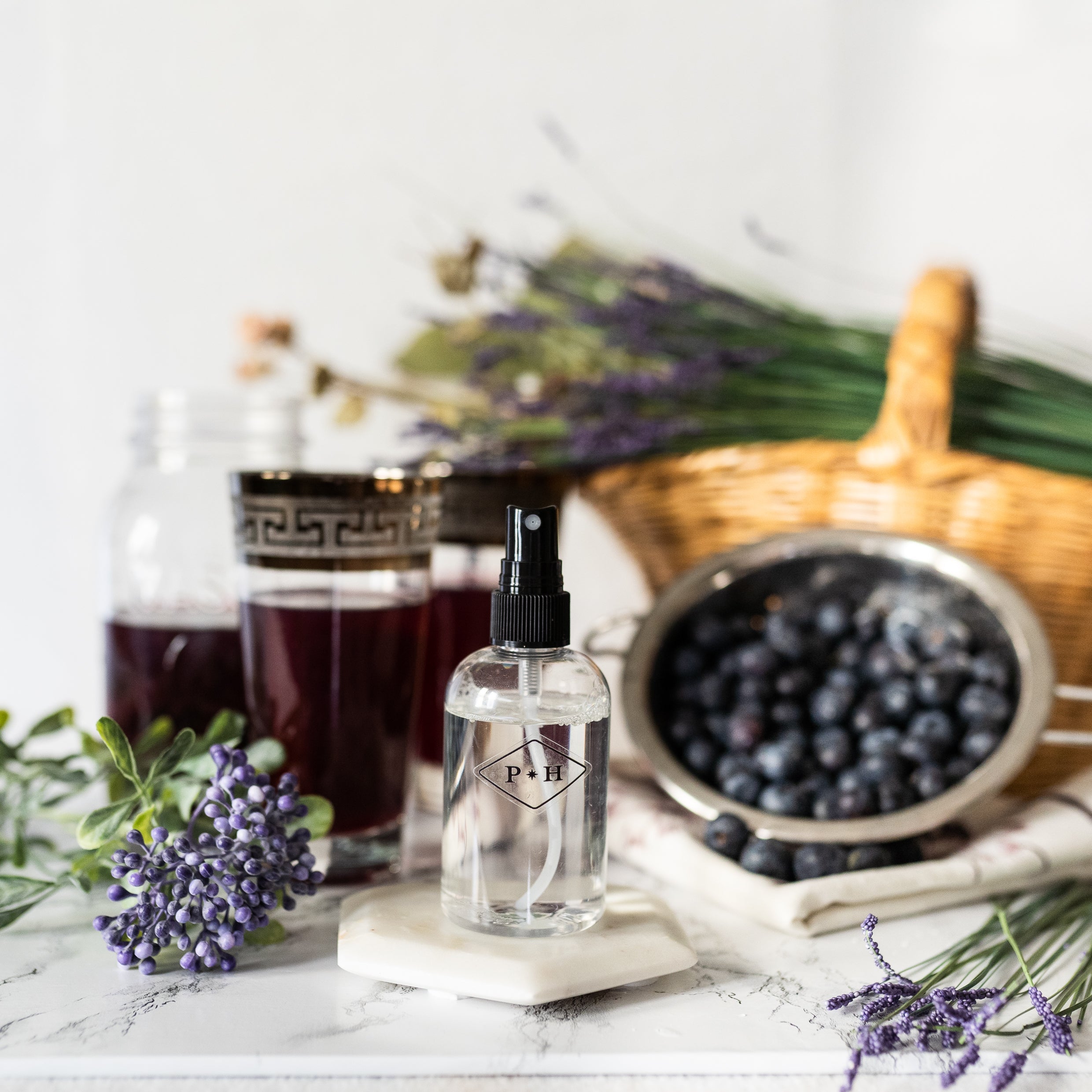 Lavender Lilac Candle, Wax Melt, Diffuser & Room Spray-zoom-7