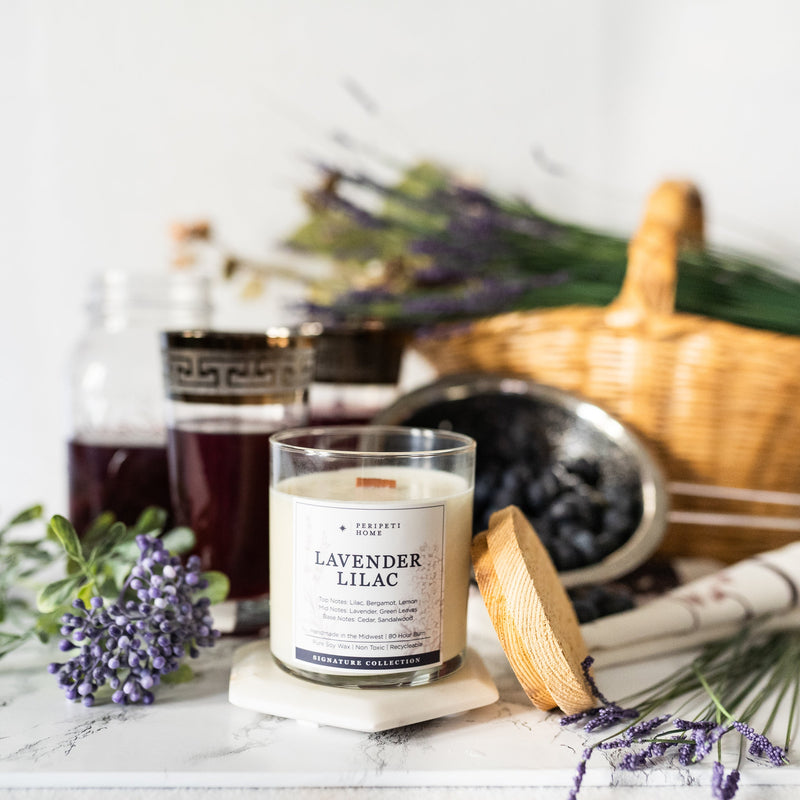 Lavender Lilac Candle, Wax Melt, Diffuser & Room Spray-zoom-