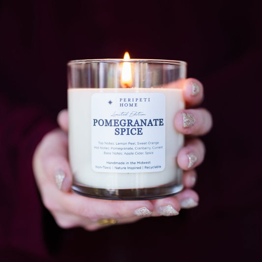 Pomegranate Spice Candle, Wax Melt, Diffuser & Room Spray