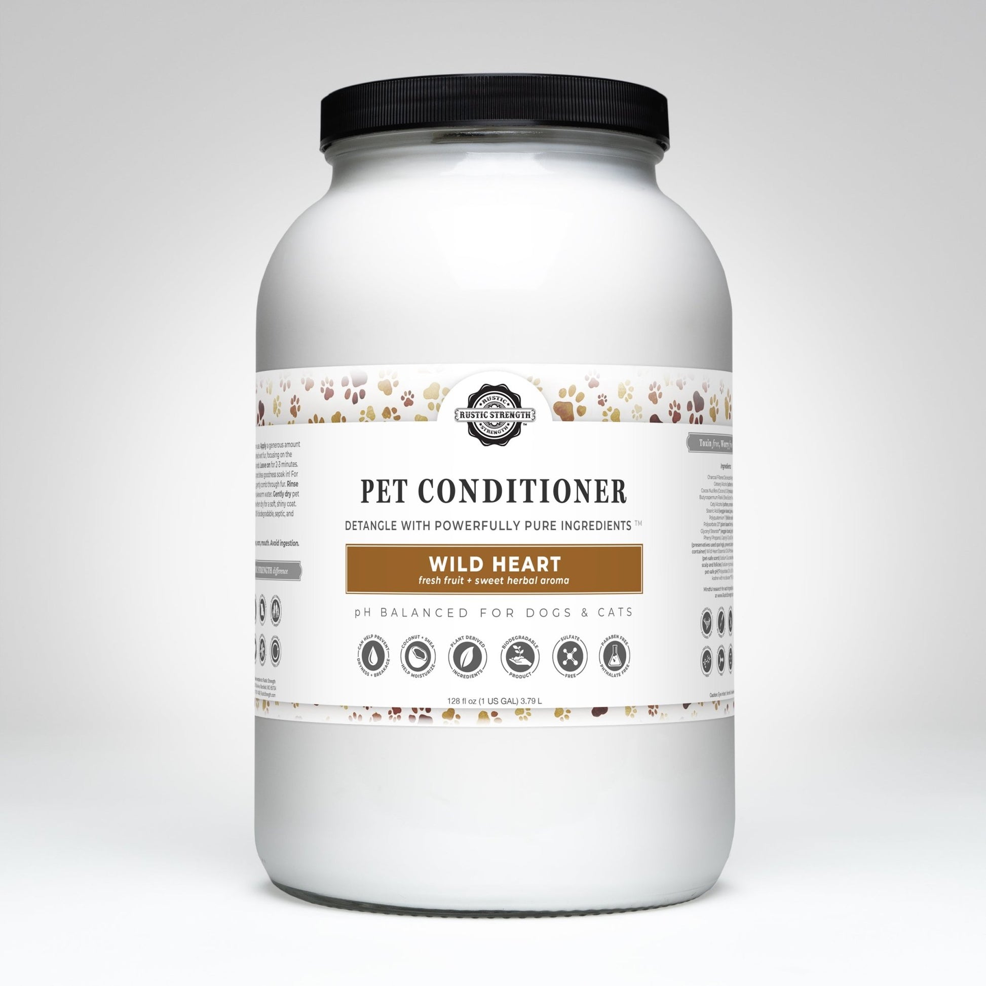 Pet Conditioner | Detangling & Softening | Wild Heart - Aware House - Rustic Strength -