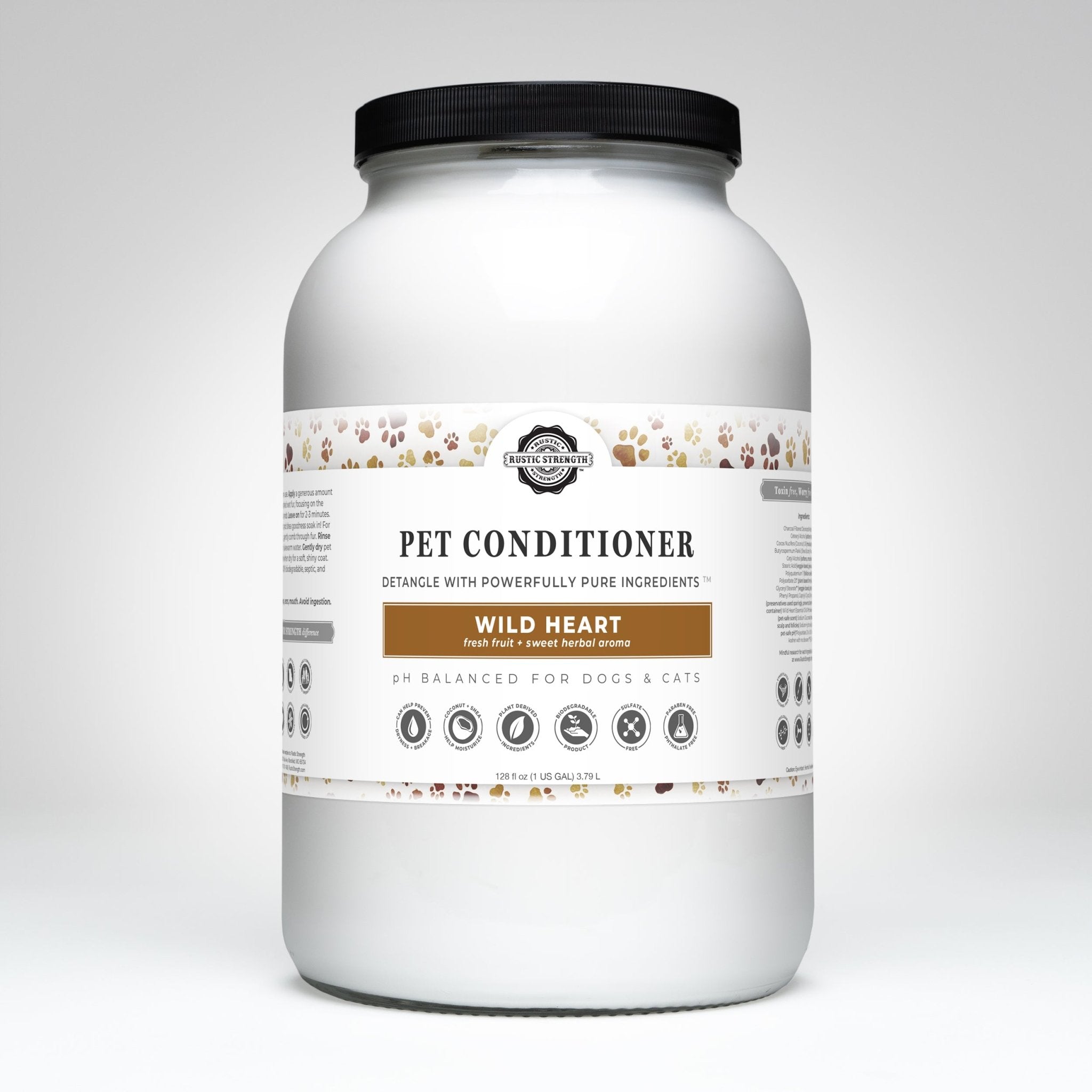 Pet Conditioner | Detangling & Softening | Wild Heart - Aware House - Rustic Strength -