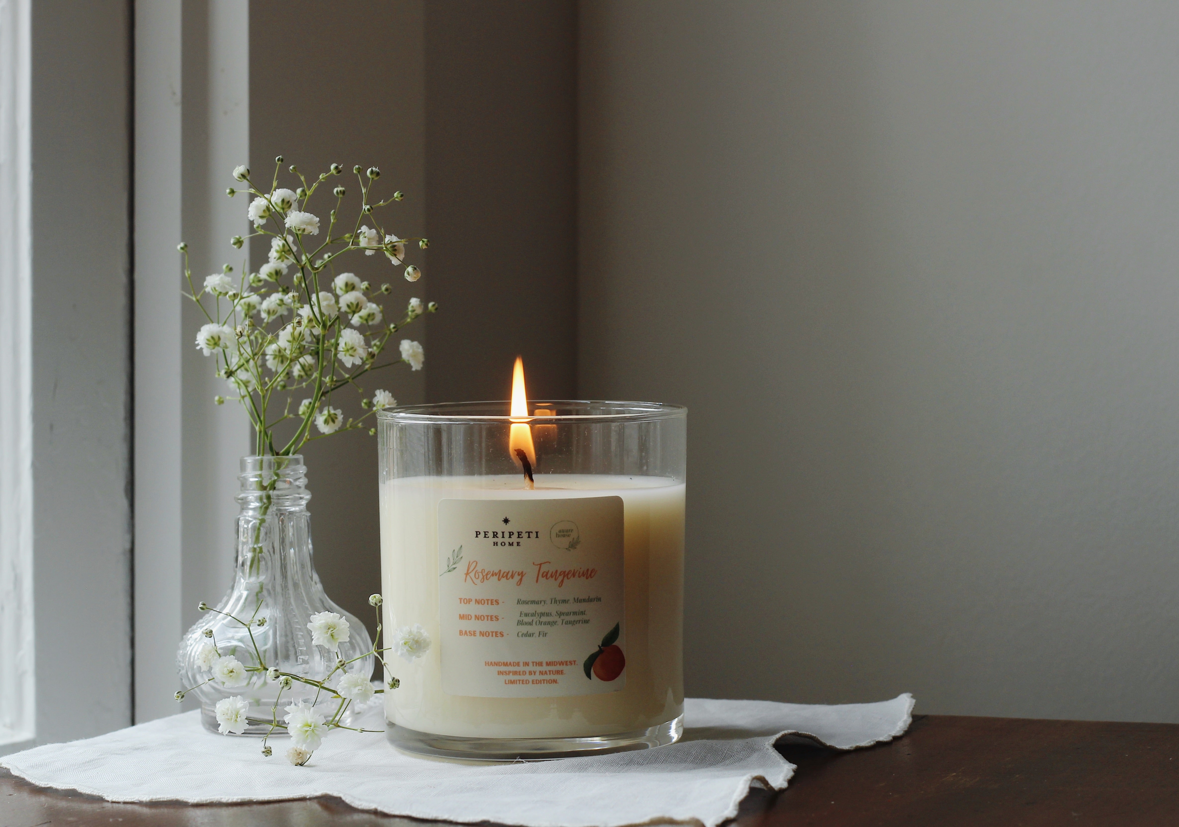Rosemary Tangerine Candle