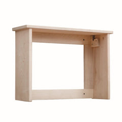 Wall - Mounted Folding Drying Rack | Solid Maple Hardwood - Aware House