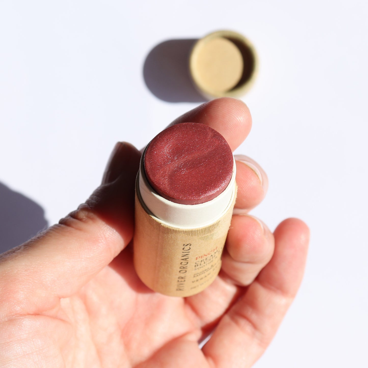 Creamy Vegan Blush Stick Pinch