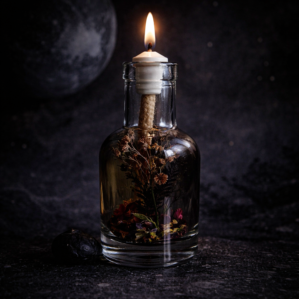Pluto Oil Candle