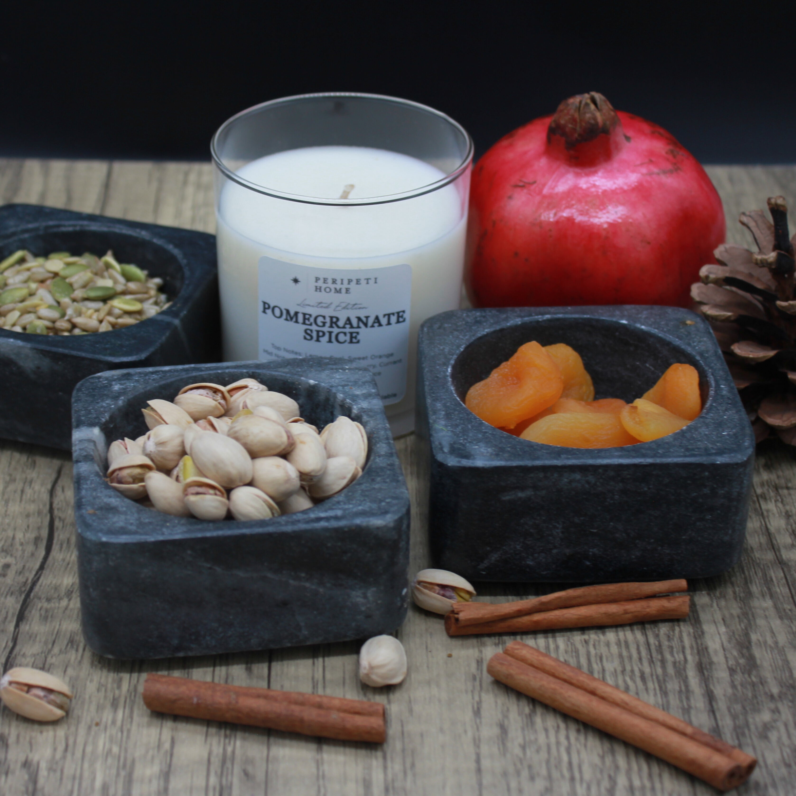 Pomegranate Spice Candle, Wax Melt, Diffuser & Room Spray-zoom-5