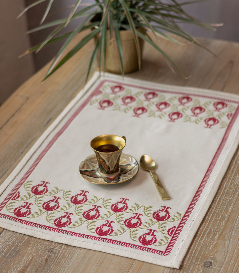 Pomegranate cross stitch folk embroidery kit-zoom-