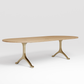 Pratt Oval Dining Table with Wishbone Legs