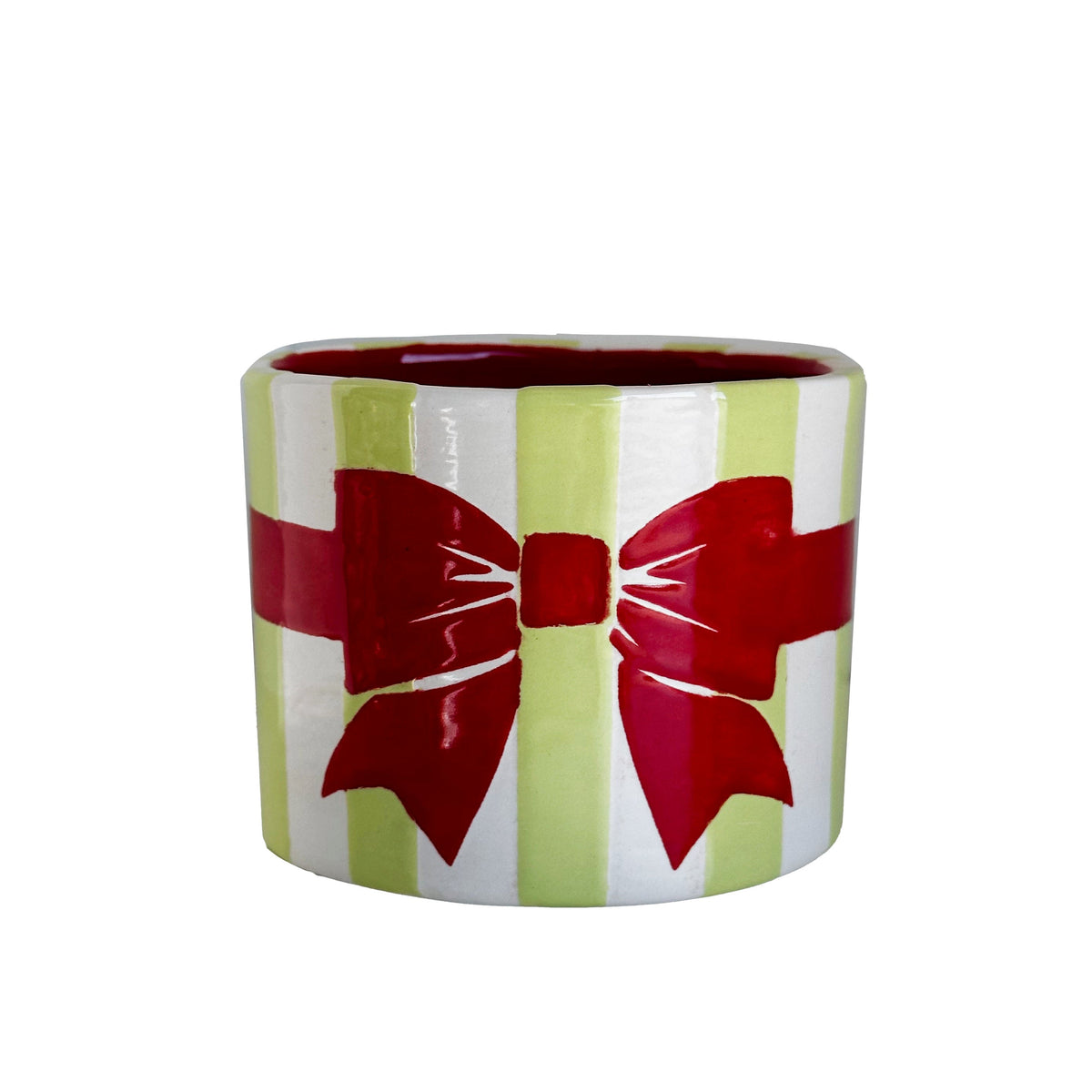 Wrapped up with a Ribbon Handpoured Candle & Vase-1