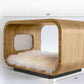 LUNA Bed in White Oak