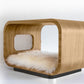 LUNA Bed in White Oak