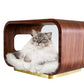 LUNA Bed in Walnut