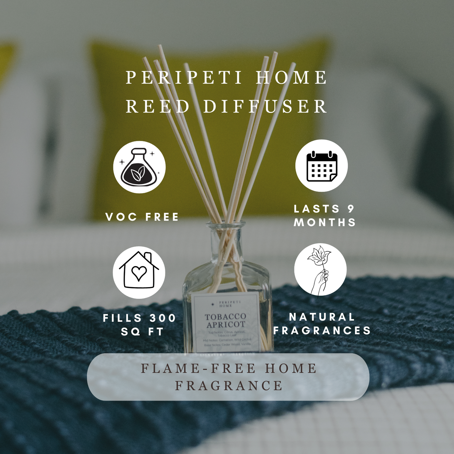 Reed Diffuser |  15+ Scents