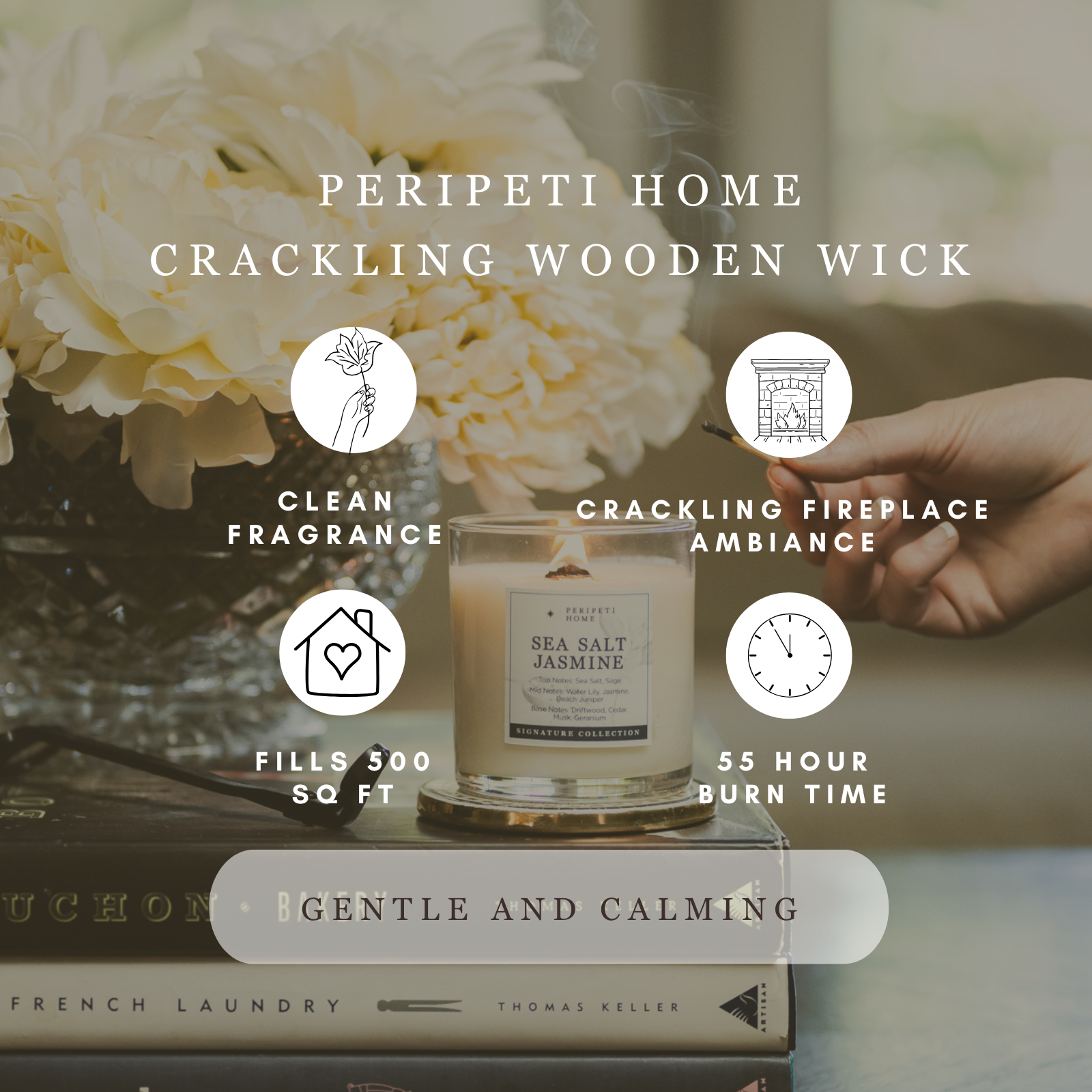 Wooden Wick Soy Candle