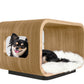 LUNA Bed in White Oak